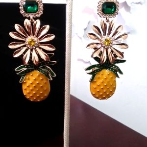 Pineapple earrings